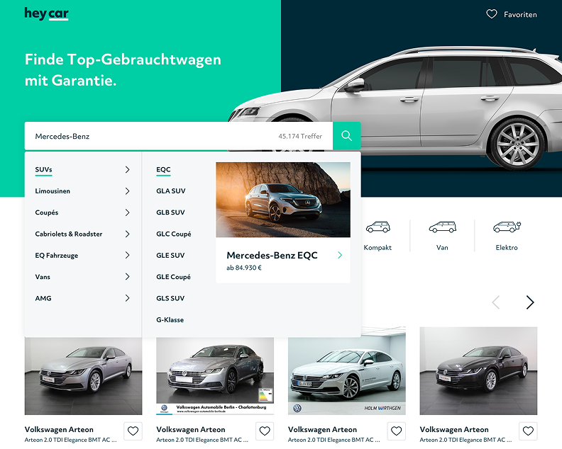 hey.car Projekt